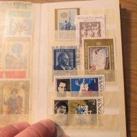 Колекция от 150 стари пощенски марки - кафява корица - птици, кучета, цветя, красиви местности, снимка 12 - Филателия - 40792317