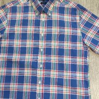 Мъжка риза Tommy Hilfiger M размер къс ръкав , снимка 8 - Ризи - 40406096