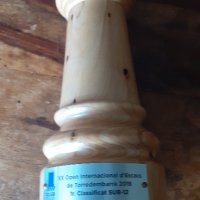 награда за шахмат топ голям дървен Испания , снимка 3 - Други спортове - 41741613