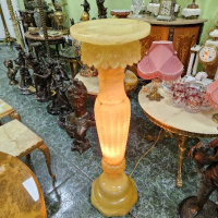 Превъзходна изключително красива антикварна светеща каменна колона , снимка 2 - Антикварни и старинни предмети - 44667174