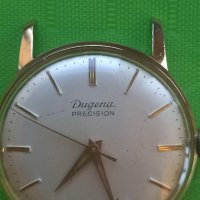 швейцарски позлатен часовник Dugena precision , снимка 2 - Мъжки - 44302055