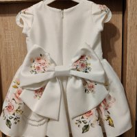 Бебешка рокля с флорален принт - JUNONA, снимка 6 - Бебешки рокли - 40419887