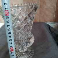 кристална ваза арт деко, снимка 2 - Вази - 33950928