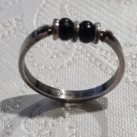 Vintage сребърен пръстен 925 проба , снимка 2 - Пръстени - 44217082