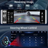 Нова Автомобилна уредба с Apple Carplay и Android Auto Bluetooth 1 Din за кола, снимка 5 - Аксесоари и консумативи - 40609014