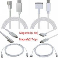 Ново зарядно Apple Macbook Air Pro Type USB-C 30W 61W 87W 96W + Кабел, снимка 2 - Лаптоп аксесоари - 40189542