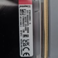 RAM памет DDR5 Kingston FURY Beast 2x8GB kit 6000Mhz, снимка 5 - RAM памет - 39770364