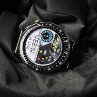 СМАРТ ЧАСОВНИК D3 PRO - черен, супер луксозен, smart watch, снимка 5 - Смарт часовници - 39721414