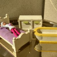 MasterChef , Barbie с обзавеждане от кухня, спалня и баня. , снимка 7 - Кукли - 42563361