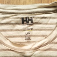 HELLY HANSEN Women's Graphic T-Shirt  87% Merino Wool 13% Polyamide размер L дамска тениска - 423, снимка 6 - Тениски - 41441327