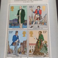 Пощенска блок марка Британски пощи стари редки чисти без печат 37892, снимка 2 - Филателия - 40454974
