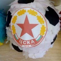 Футболна пинята с любим отбор + подарък маска на цена от 10лв ,готови за изпращане, снимка 1 - Декорация за дома - 34248422