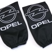 Автомобилни калъфки за наглавници (2бр. К-Т) За Opel Опел / Черни Универсален и Еластичен Модел, снимка 1 - Аксесоари и консумативи - 40956974