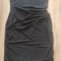 Елегантна ,черна ,дамска рокля размер Л, снимка 4 - Рокли - 40613844