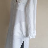 POLO Ralph Lauren  Лен /Вискоза Womens Shirtdress Size 0 /S НОВО! ОРИГИНАЛ! Дамска Ленена Рокля!, снимка 2 - Рокли - 44795595