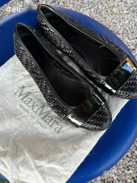 Max Mara Original Size 38/ ERAM Portugal 🇵🇹 Size 38/ Златни боти 100% Кожа, снимка 1