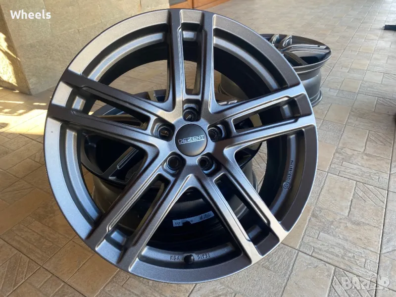 18" 5x100 Dezent TZ Graphite - Subaru Vw Skoda Seat, снимка 1