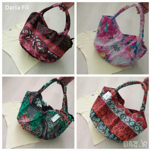 Чанти от плътен текстил, подходящи и за плажни, снимка 1