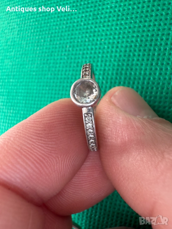 Сребърен пръстен TISENTO №7673 , снимка 1