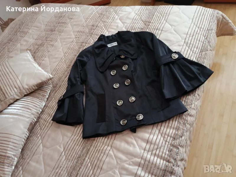 Сатенен тренчкот , снимка 1