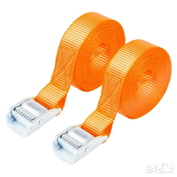 Колан за притягане C2501-A 360кг 1.8М*25мм - 2бр/ к-т, снимка 1