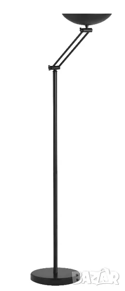 Продавам нова LED лампа Unilux Dely 30W с регулируема стойка, височина 1.8 м, черна, снимка 1