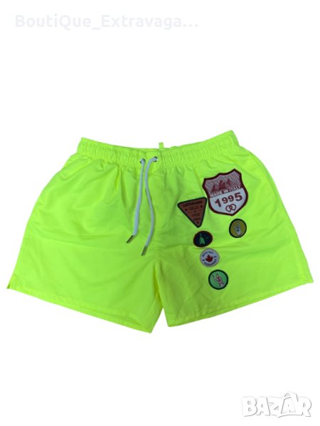 Мъжки бански Dsquared Electric Green !!!, снимка 1