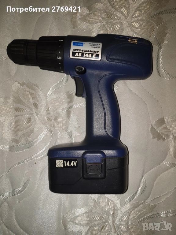 Винтоверт за 14,4 волта без зарядно, снимка 1