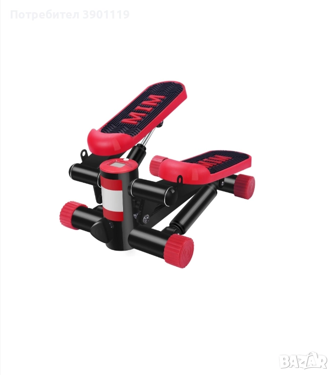 Степер,който брой калории и крачки,използван малко,прекрасен за поддържане на добра фигура в домашни, снимка 1