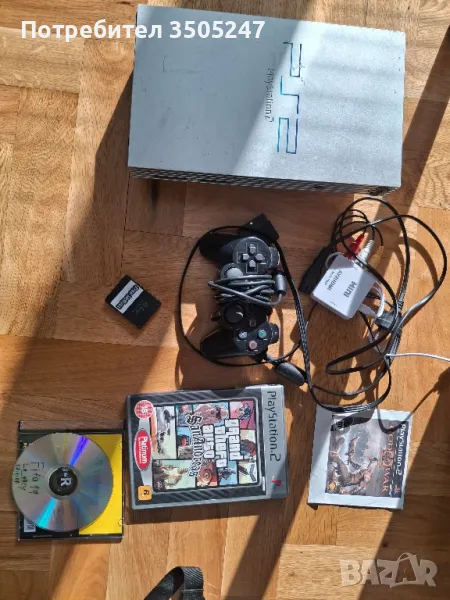 Playstation2 fat silver edition, снимка 1