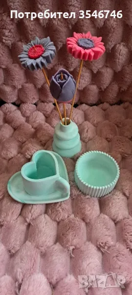 комплект от гипсокерамична смес, снимка 1