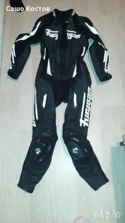 Цял кожен мото екип размер S/M, снимка 1