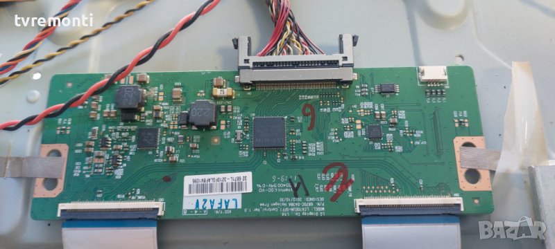 Платка T-CON BOARD 6870C-0438A 6871L-3210F  for, PHILIPS 32PFS5362 /12 DISPLAY TPT315B5-EUJFFE, снимка 1