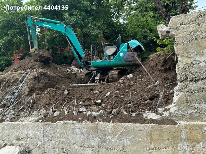 Услуги с мини багер, снимка 1