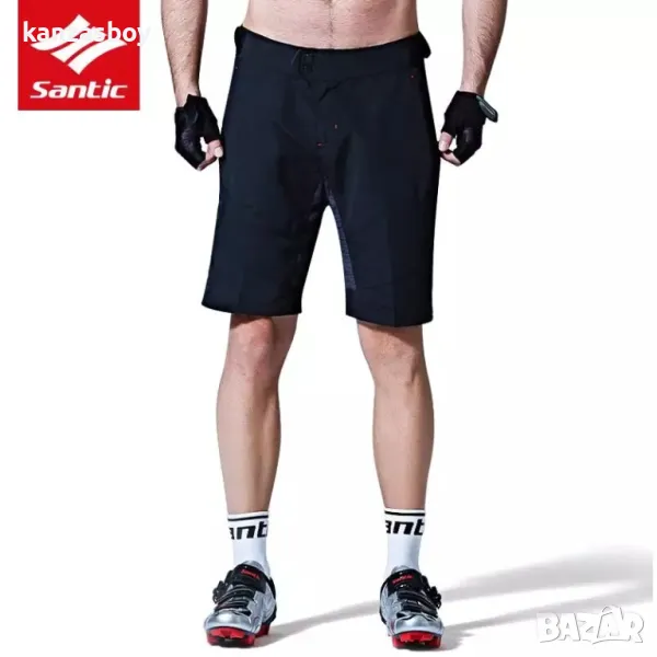 Santic Men Cycling Shorts - мъжки вело панталони КАТО НОВИ М, снимка 1