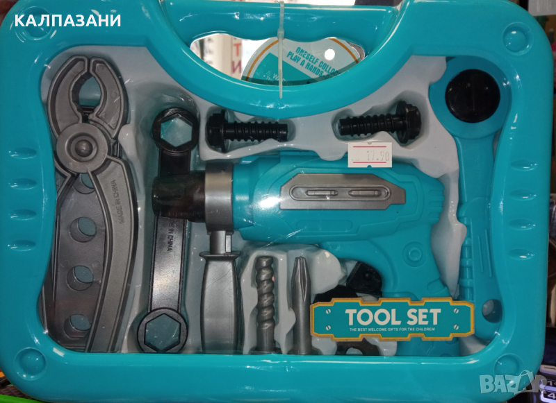 КОМПЛЕКТ С ИНСТРУМЕНТИ И ВИНТОВЕРТ В КУФАР 6658 1, снимка 1