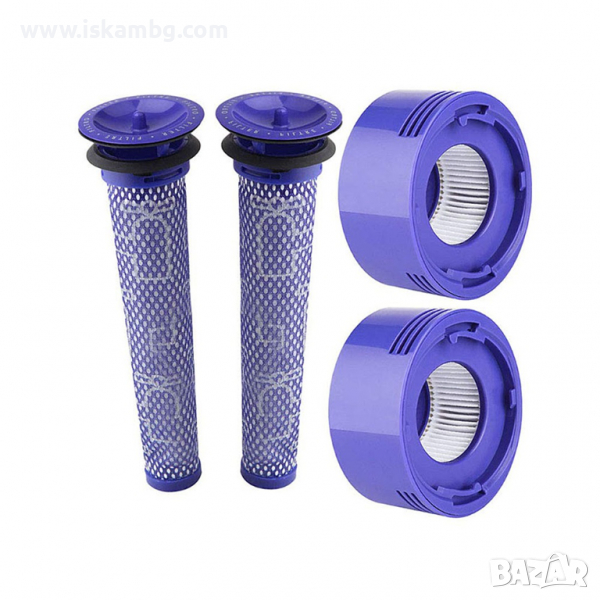 Филтри за прахосмукачка Dyson V6 V7 V8 - КОД 3655, снимка 1