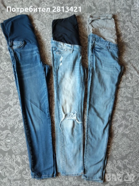 Лот дънки за бременни , снимка 1