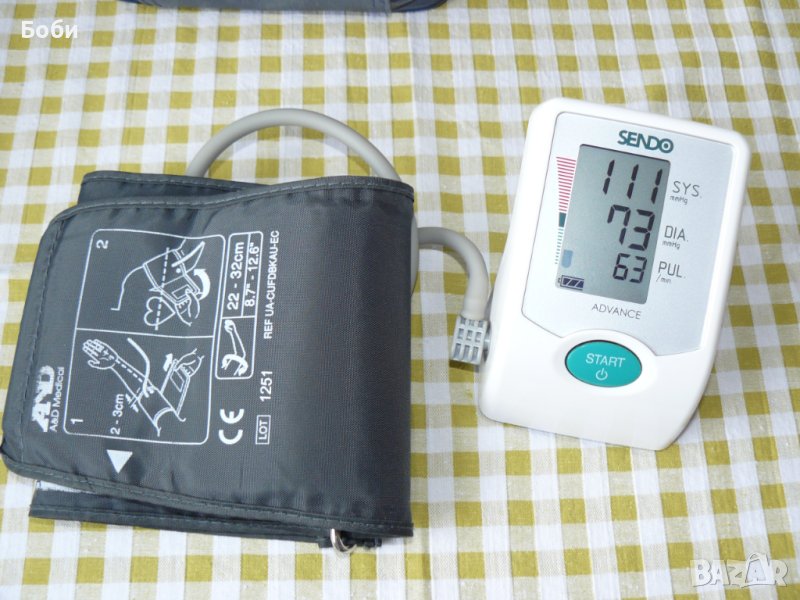 Sendo Advance- японски апарат за кръвно налягане, снимка 1