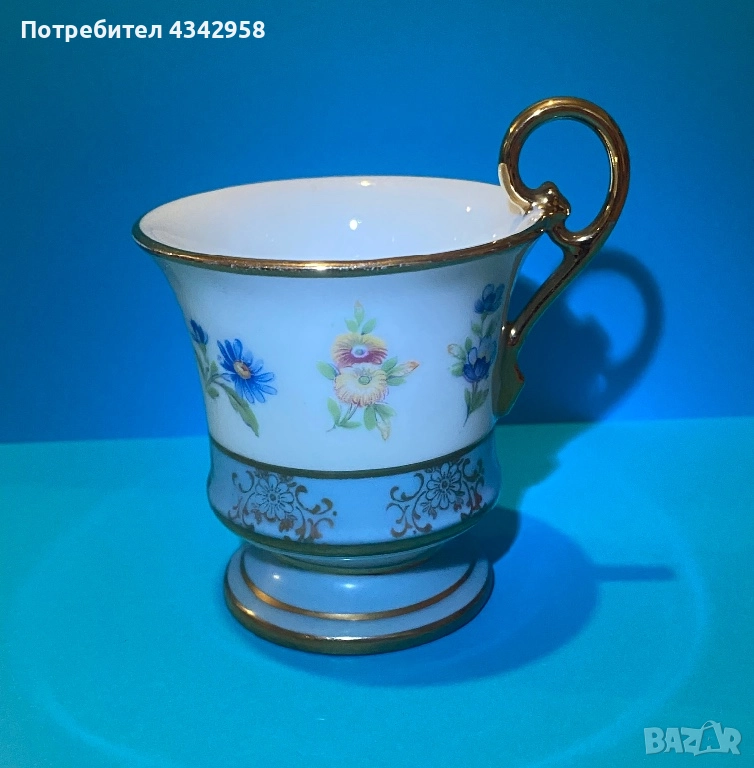 Старина порцеланова чаша. Германия., снимка 1