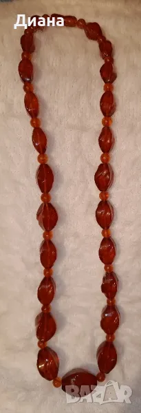 Гердан от естествен кехлибар, снимка 1