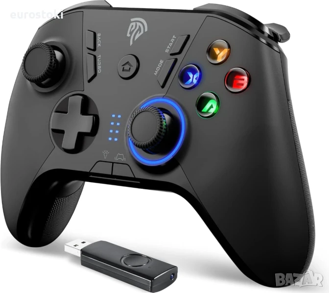Безжичен геймърски контролер EasySMX ESM 9110 за Windows PC/Steam Deck/PS3/Android TV BOX, снимка 1