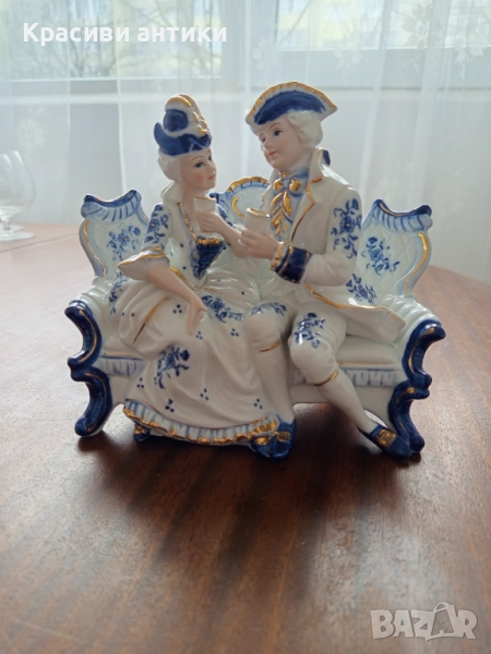 Фигура от порцелан, немска, колекционерска, красива, снимка 1