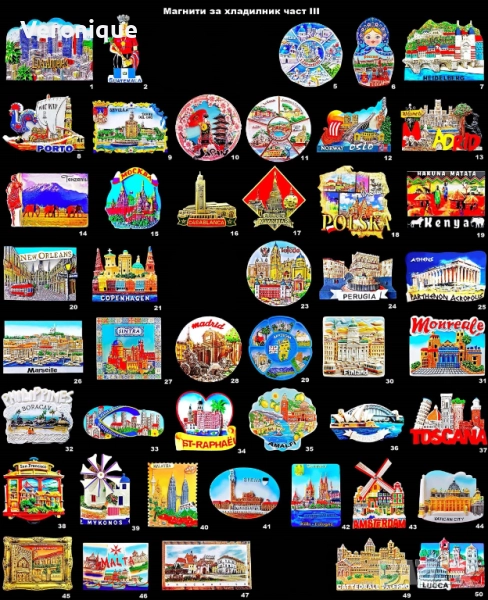 Магнити за хладилник част III, снимка 1