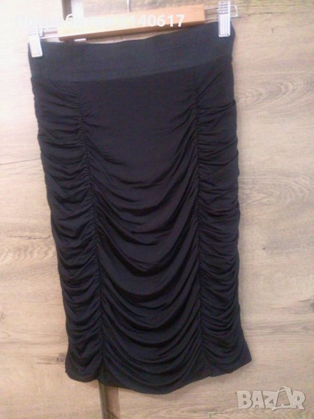 Еластична пола от Ликра с драперия на HM, N: 34, снимка 1