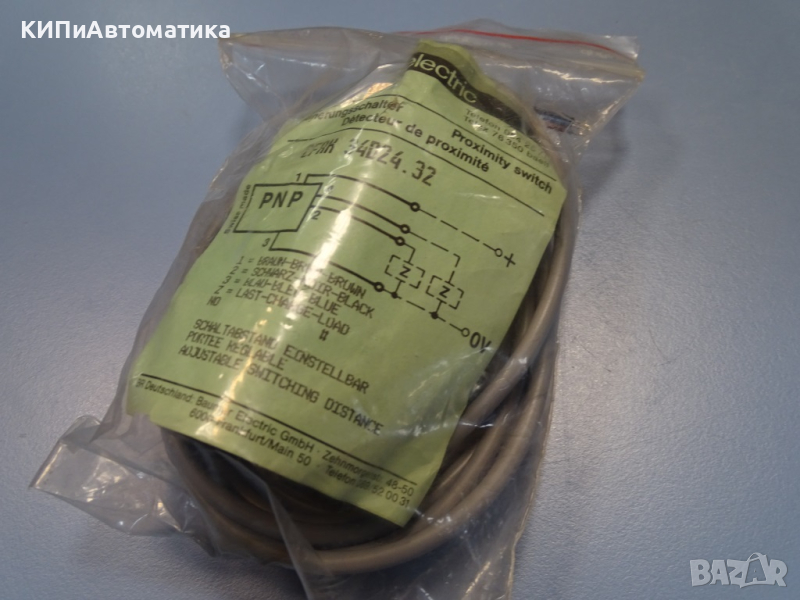 Капацивен датчик Baumer Electric CFRK 34D24.32 proximity switch, снимка 1