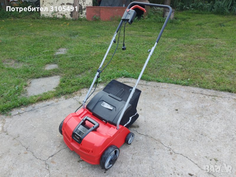 Аератор 2 бр.вертикулатор Einhell с кош електрически, снимка 1