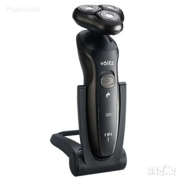 Самобръсначка V o l t z , USB, 3W, черна, 2 ГОДИНИ ГАРАНЦИЯ!, снимка 1