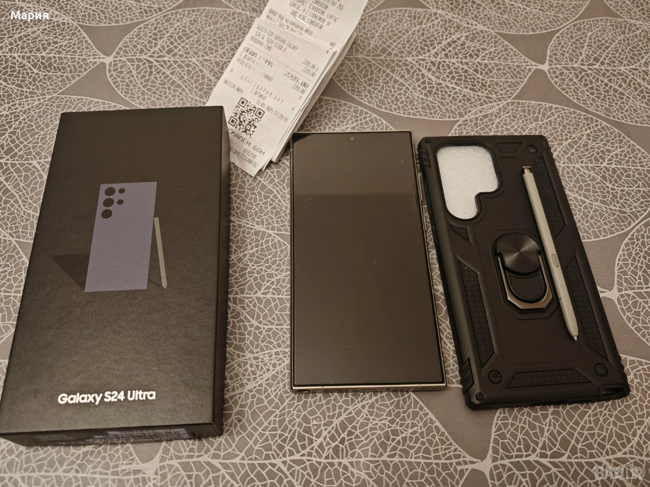 Samsung Galaxy S24 Ultra – Titanium Violet, снимка 1