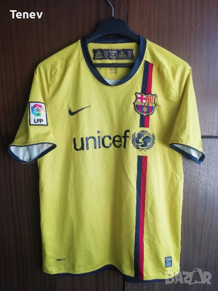 FC Barcelona Nike 2008/2009 оригинална тениска футболна фланелка размер М Барселона екип , снимка 1